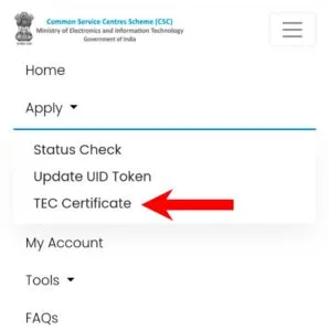 Tec Registration