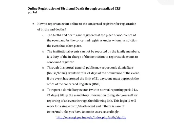 Birth Certificate up Download PDF