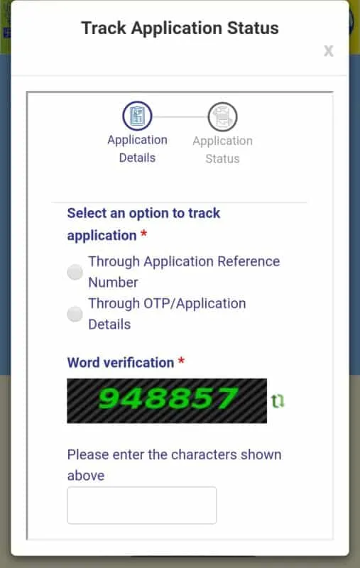 RTPS 4 Bihar Application Status 